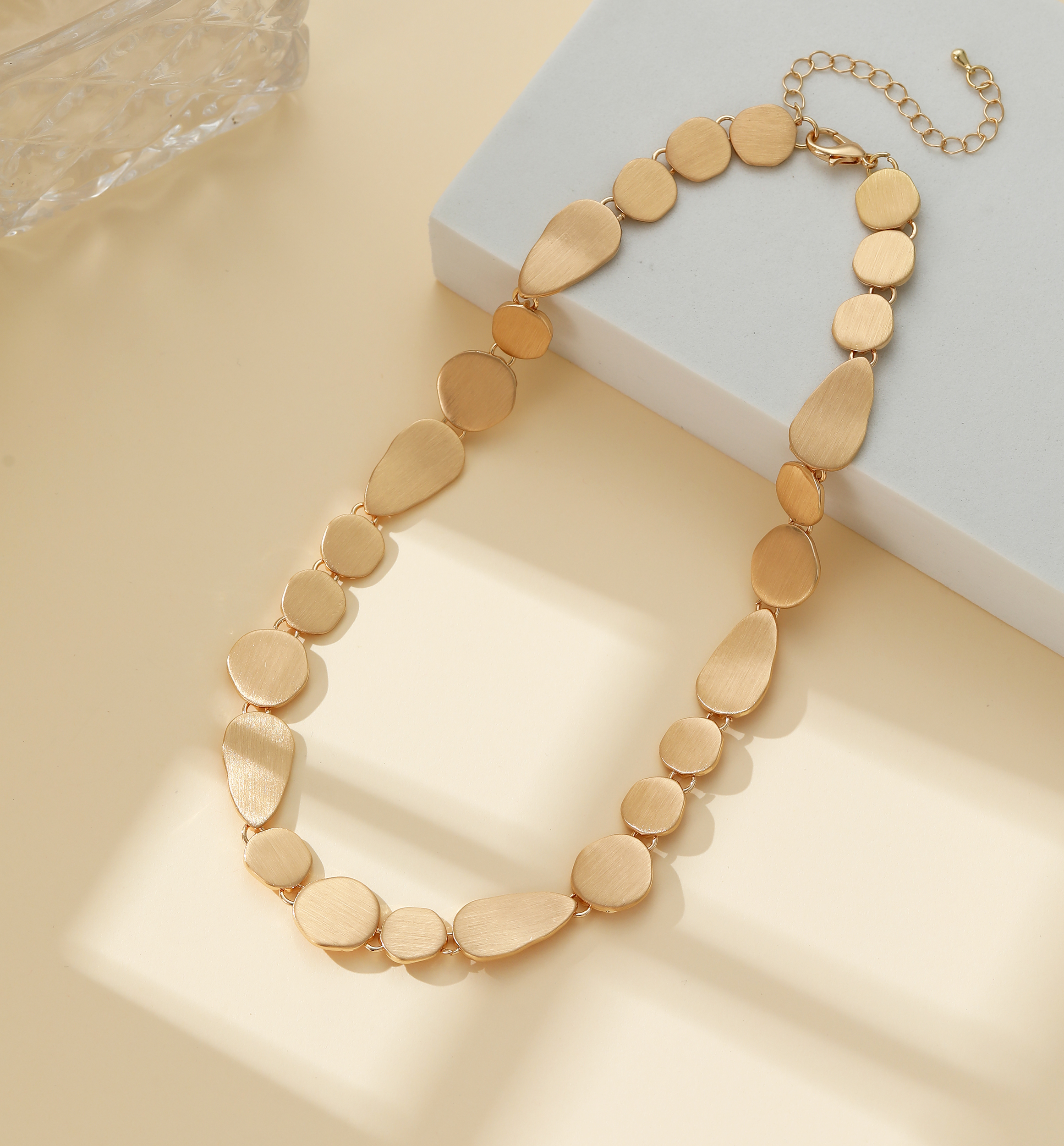 Oval Plate Necklace