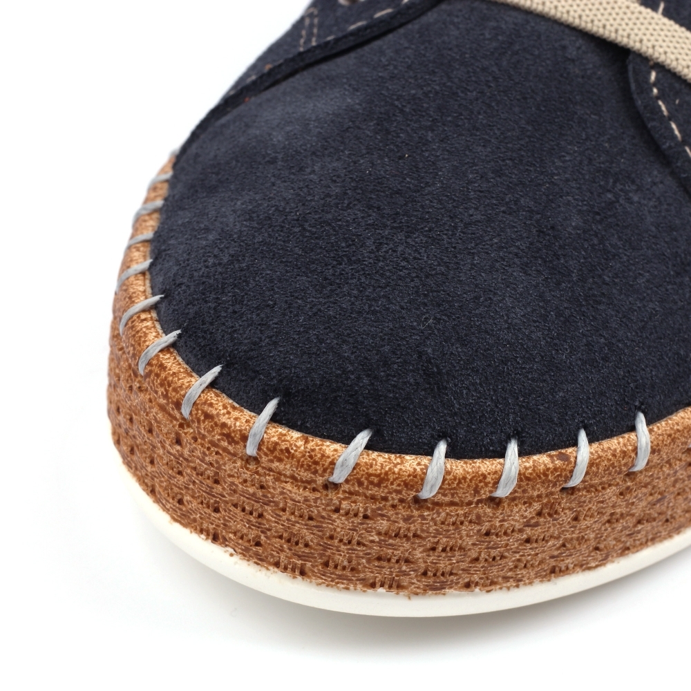 WOFTTR0018 - Navy 5 Maddison Suede Plimsole