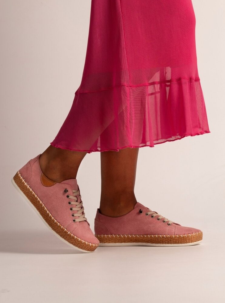 Maddison Suede Plimsole