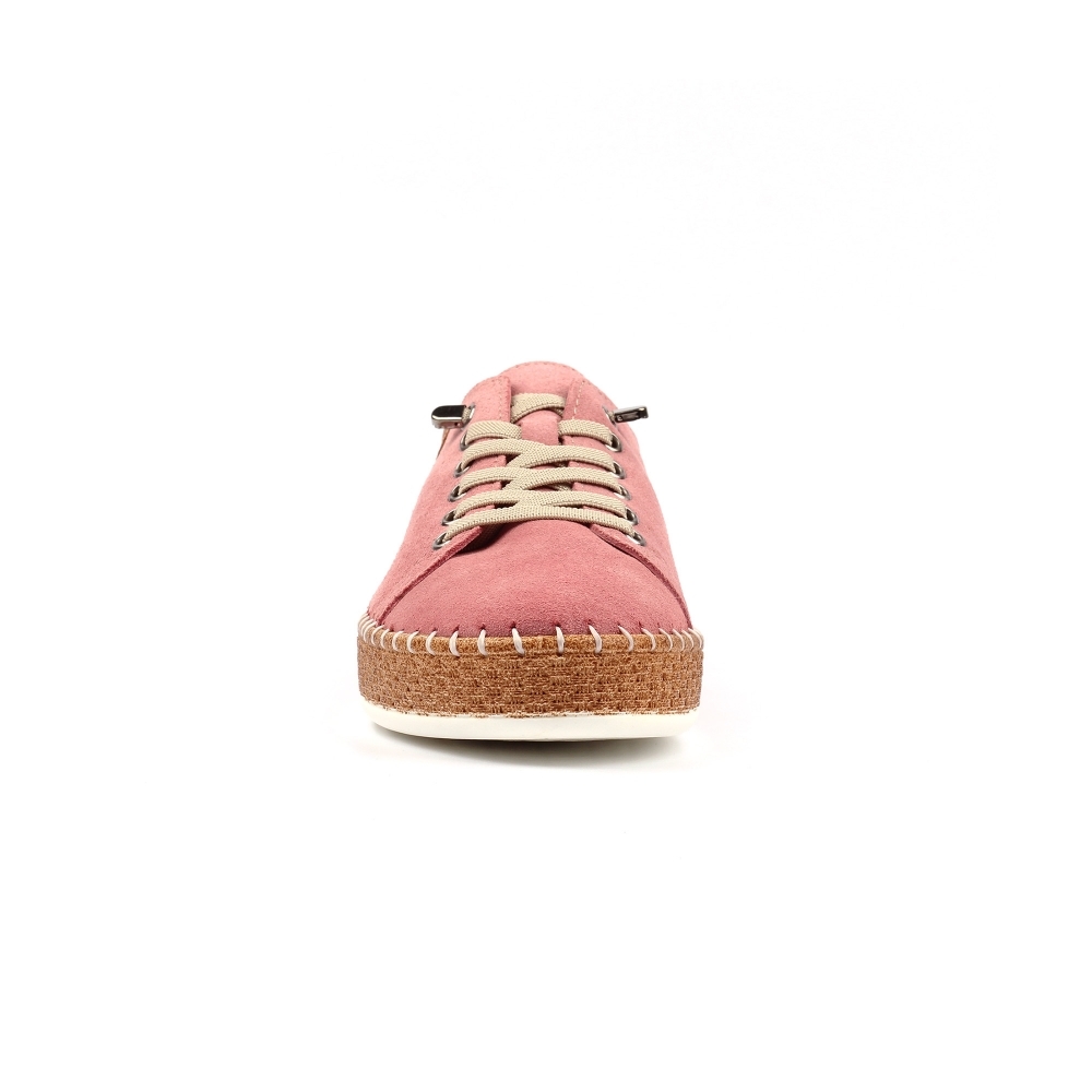 WOFTTR0018 - Pink 4 Maddison Suede Plimsole