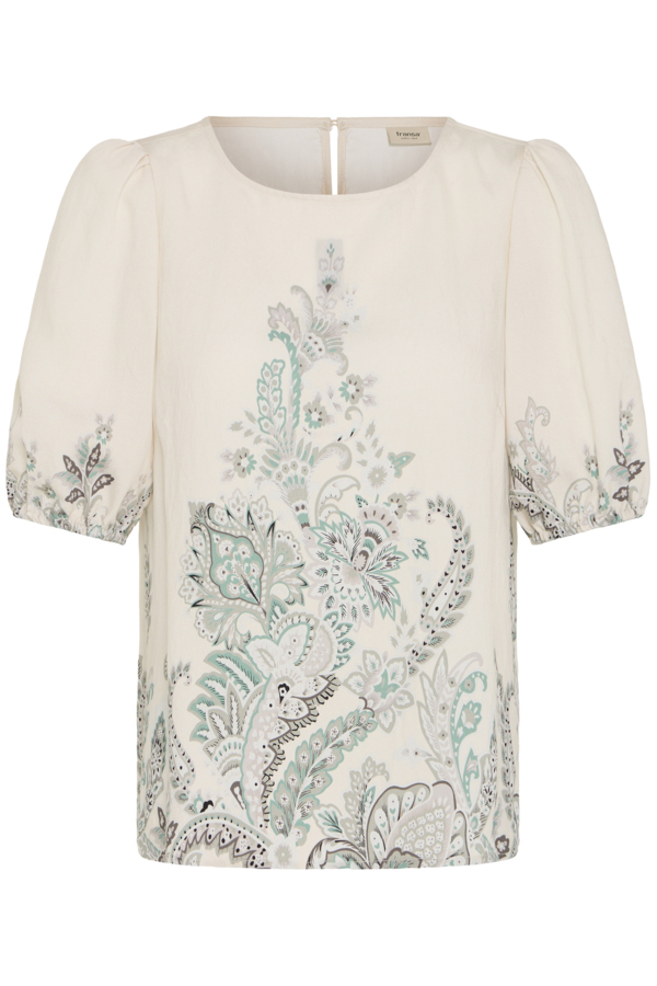 Paisley Cream Blouse