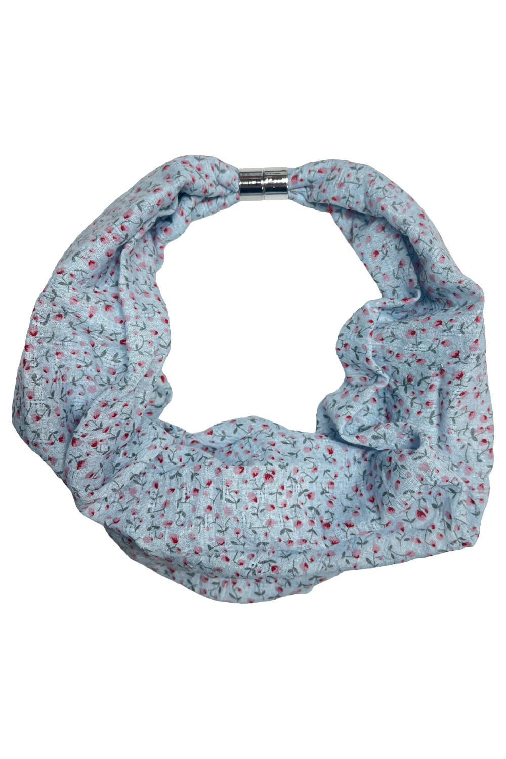 Small Flower Pastel Magnetic Scarf