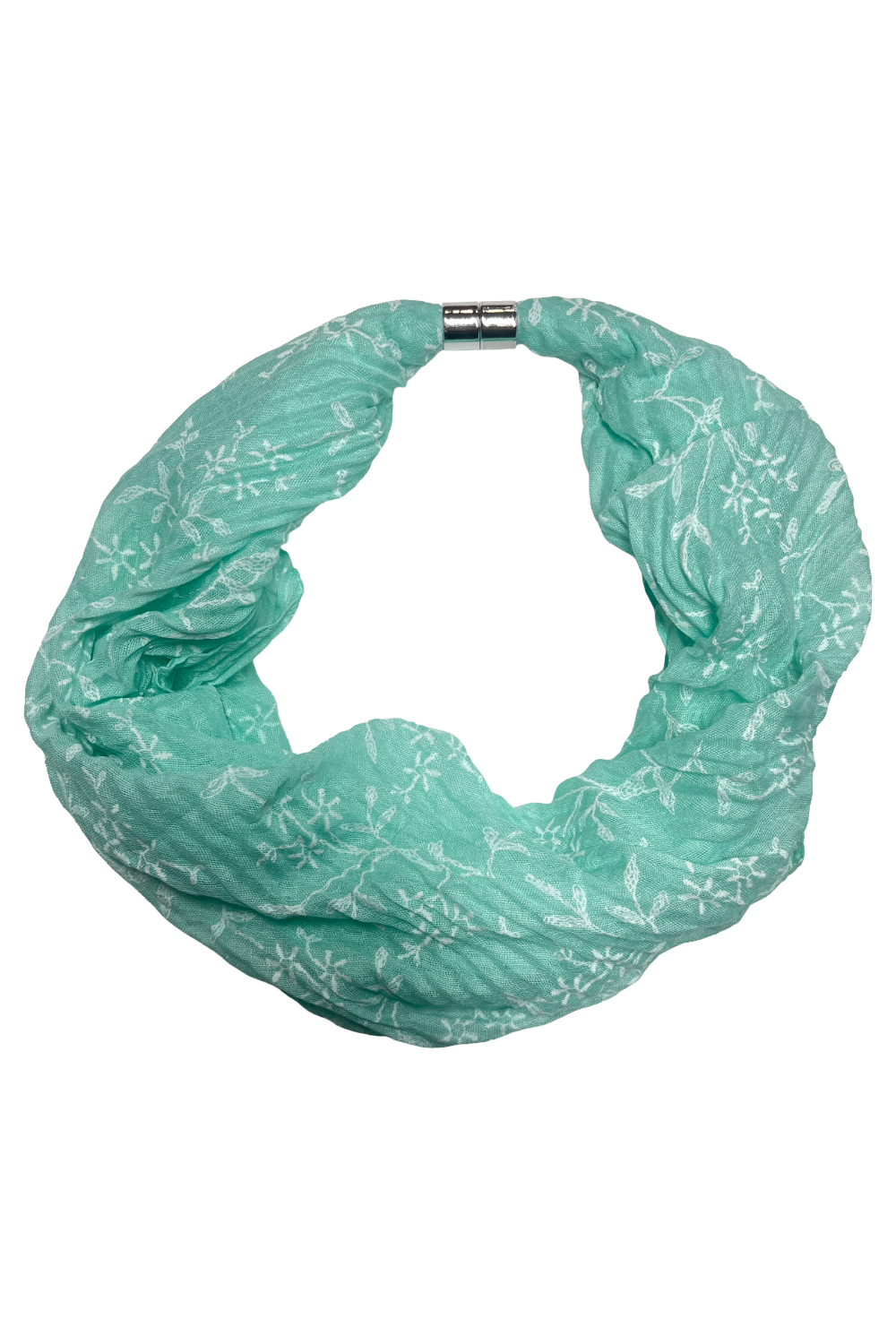 Embroidered Magnetic Scarf
