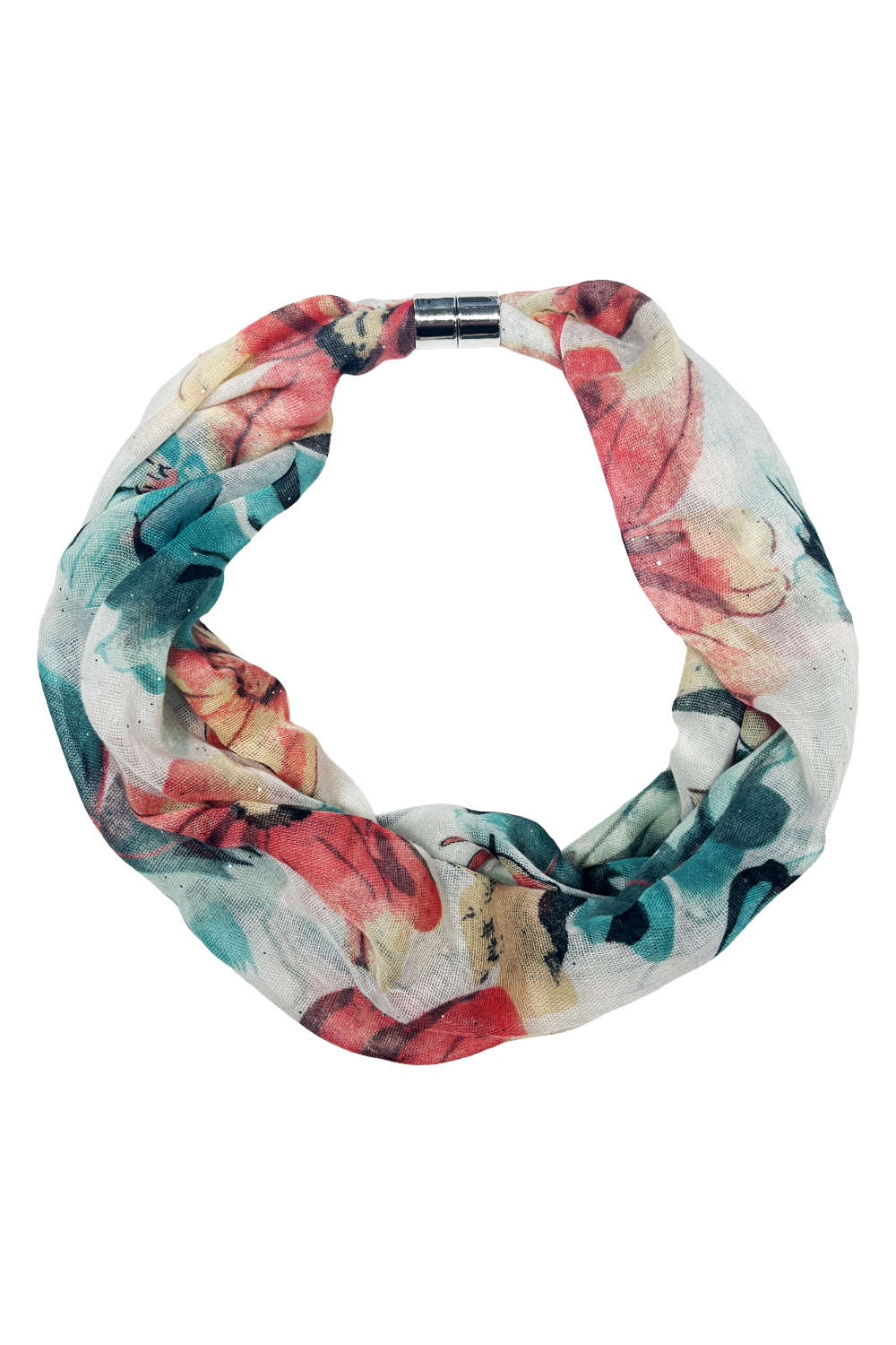 Summer Floral Magnetic Scarf