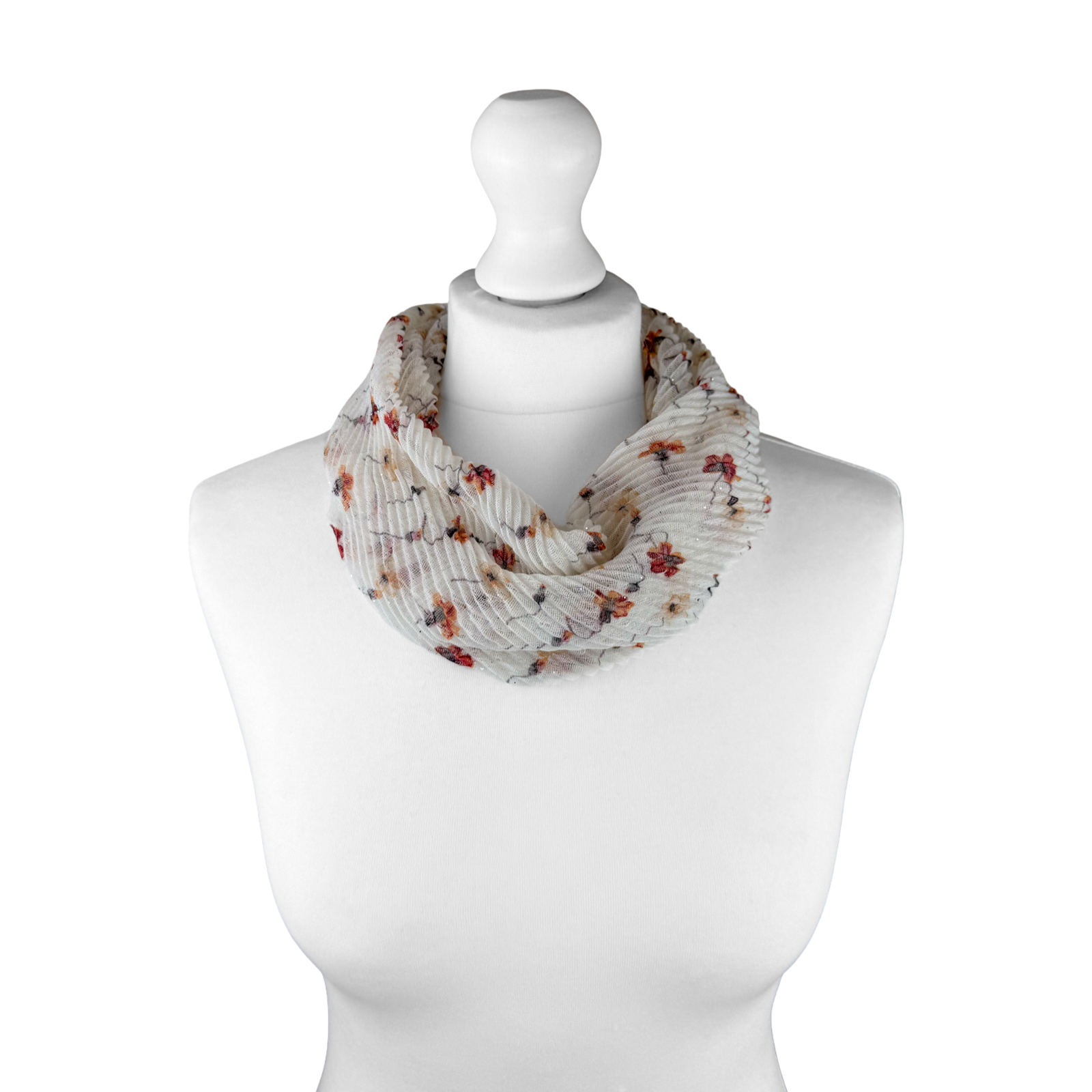 Blossom Print Magnetic Scarf