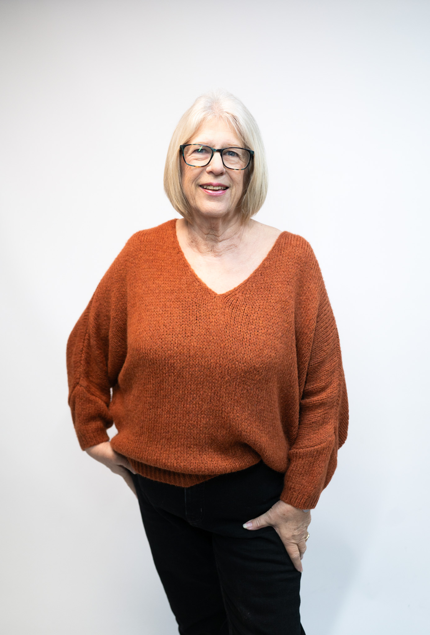 Chunky V-Neck Jumper