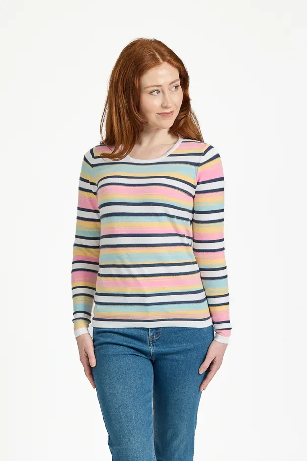 Colourful Striped Lightweight Jumper