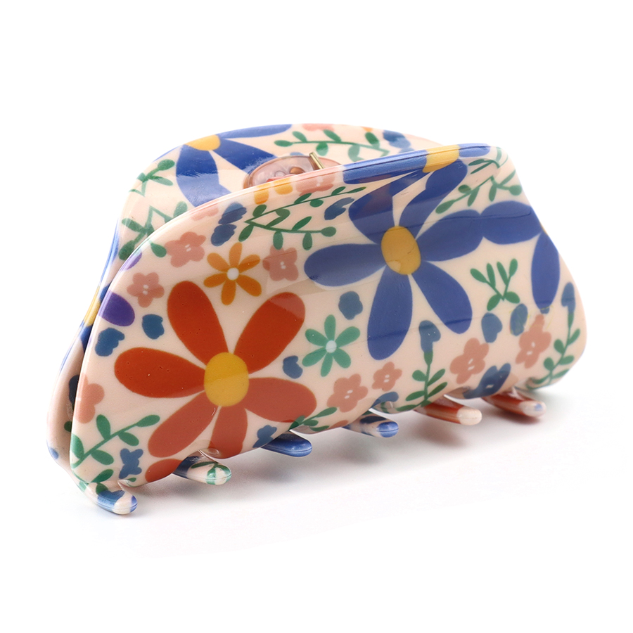 WOACHR0102 Meadow Flower Medium Clar Clip