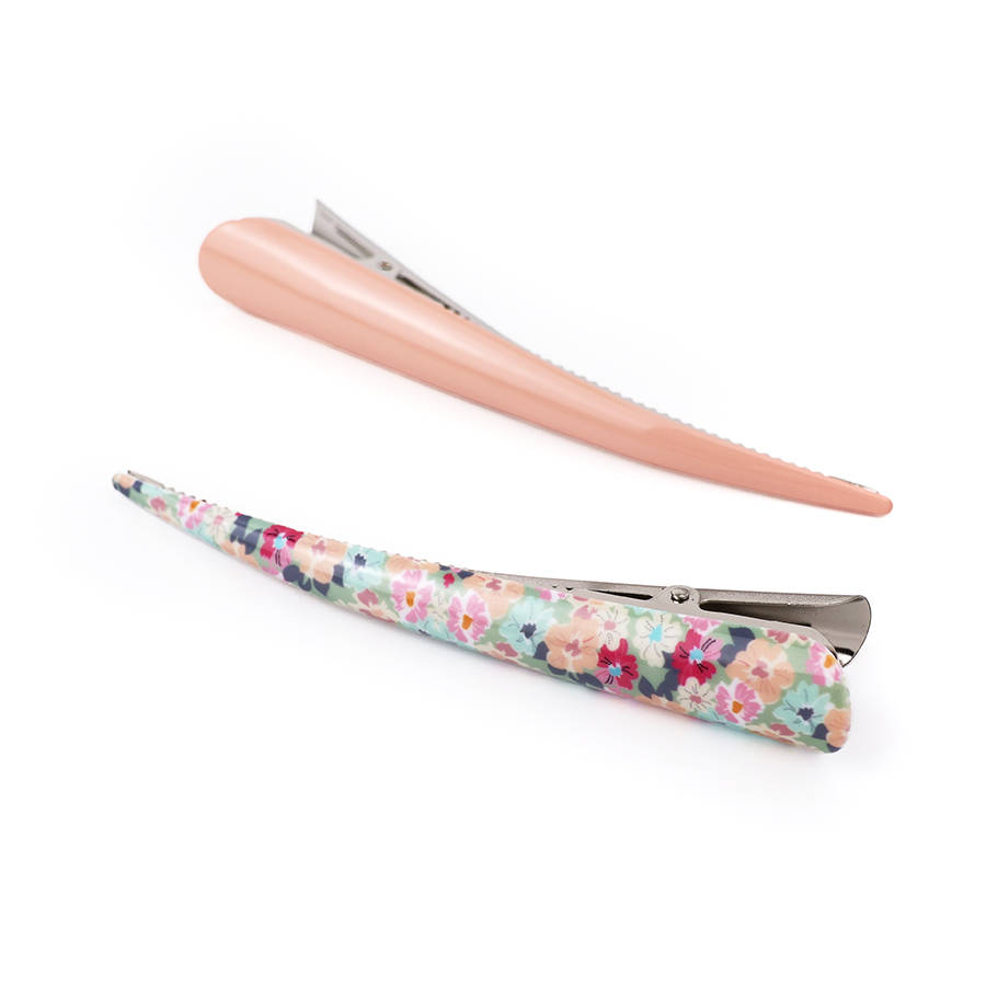 Ditsy Floral Alligator Hair Clips 2PK