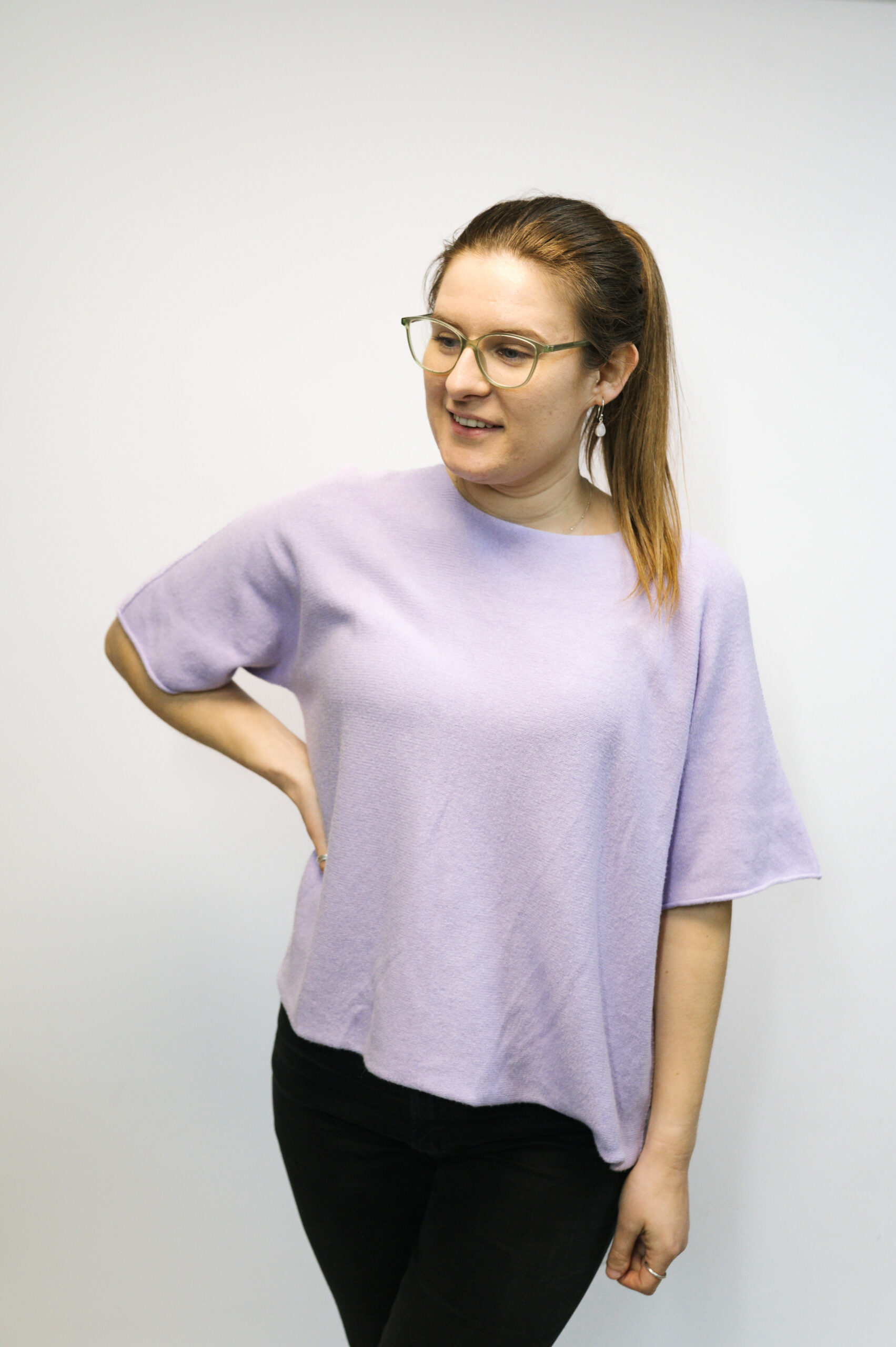 Short Sleeve Knitted Jumper