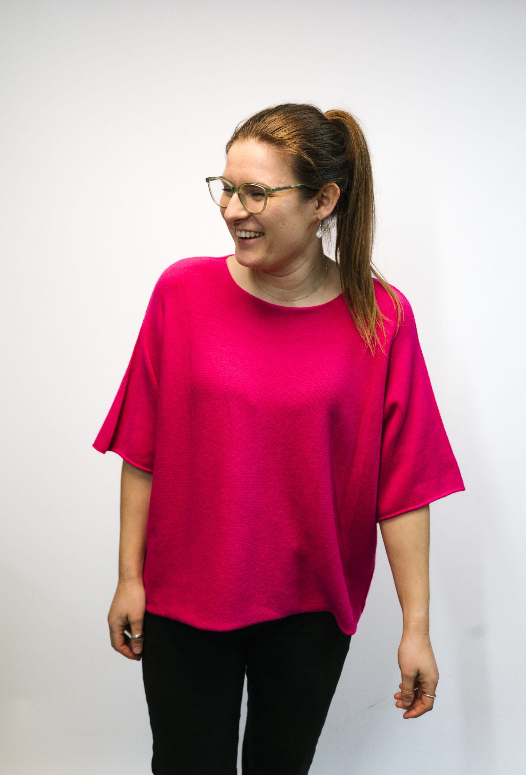 Short Sleeve Knitted Jumper