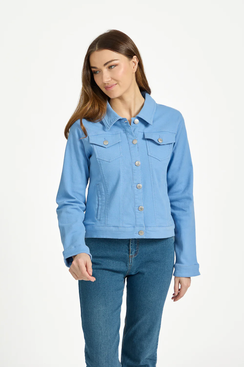 Coloured Denim Jacket