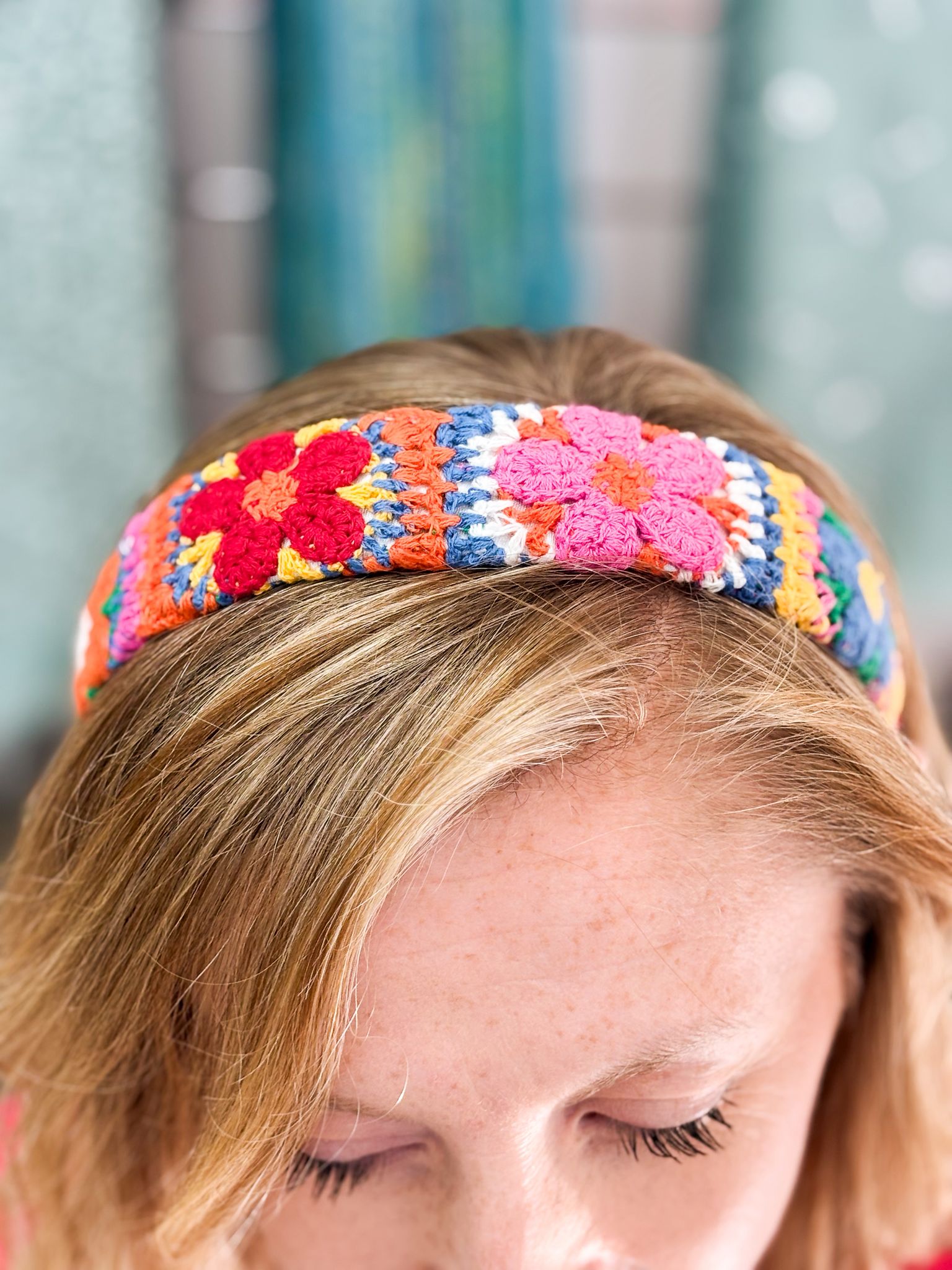 Boho Crochet Headband